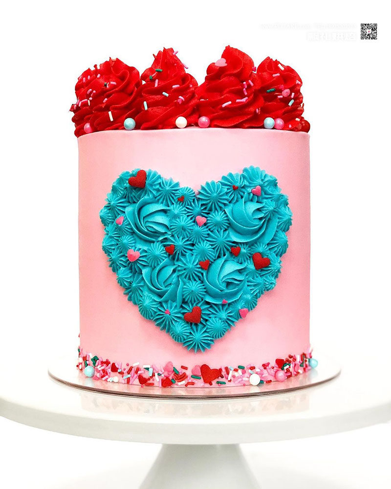 网红情人节蛋糕款式